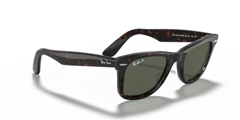 0RB2140 - Ray - Ban - (Tortoise) Green Polarized - 50 - 22 - 150 MM - Ardor Eyewear 805289346944