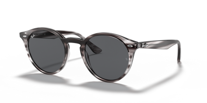 Striped Grey Havana - 0RB2180 8056597081382