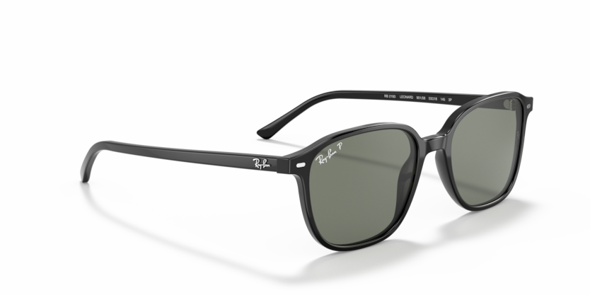 0RB2193 - Ray - Ban - (Black) G - 15 Green Polarized - 53 - 18 - 145 MM - Ardor Eyewear 8056597318020