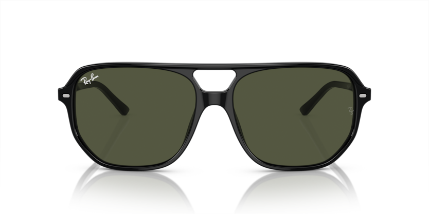 0RB2205 - Ray - Ban - Frame: Black - (Black 901/31) - Lens: Green - 57 MM - Ardor Eyewear