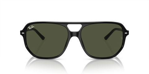 0RB2205 - Ray - Ban - Frame: Black - (Black 901/31) - Lens: Green - 57 MM - Ardor Eyewear