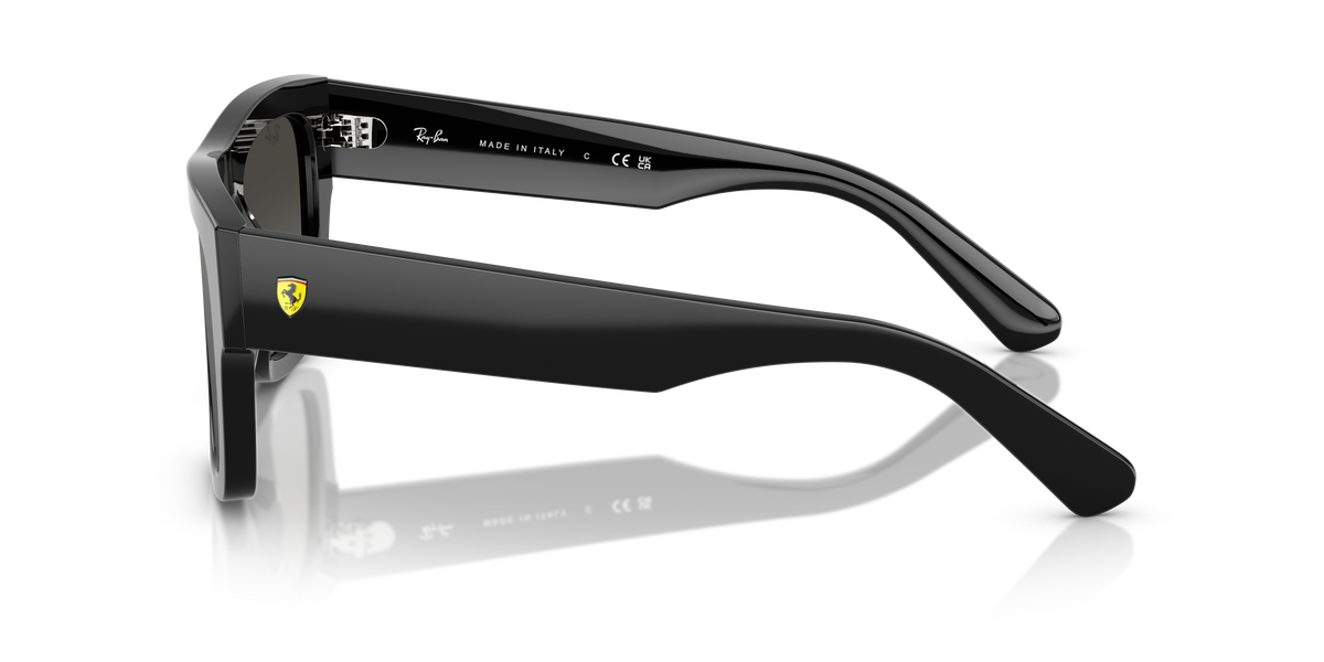 0RB2217M Black / Grey Mirror Silver Gradient (F60188) side view image 2 barcode 8056266184161