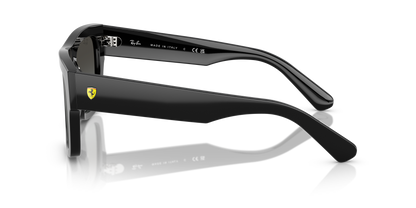 0RB2217M Black / Grey Mirror Silver Gradient (F60188) side view image 2 barcode 8056266184161