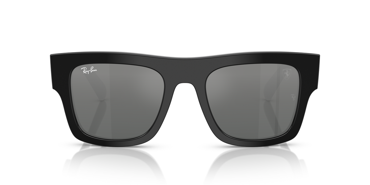 0RB2217M Black / Grey Mirror Silver Gradient (F60188) front view image 5 barcode 8056266184161