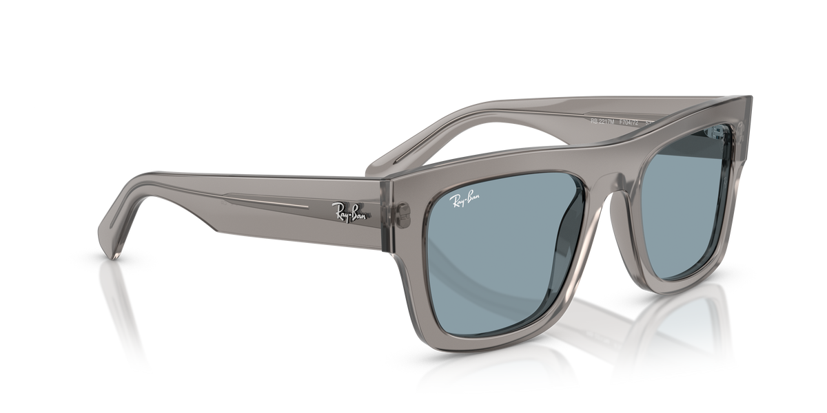 0RB2217M Transparent Grey / Azure (F70472) alternate view image 4 barcode 8056266184178