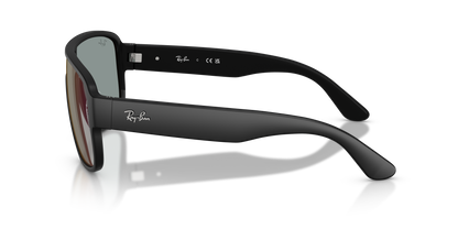 0RB2229 Matte Black side view image 2 barcode 8056266183904