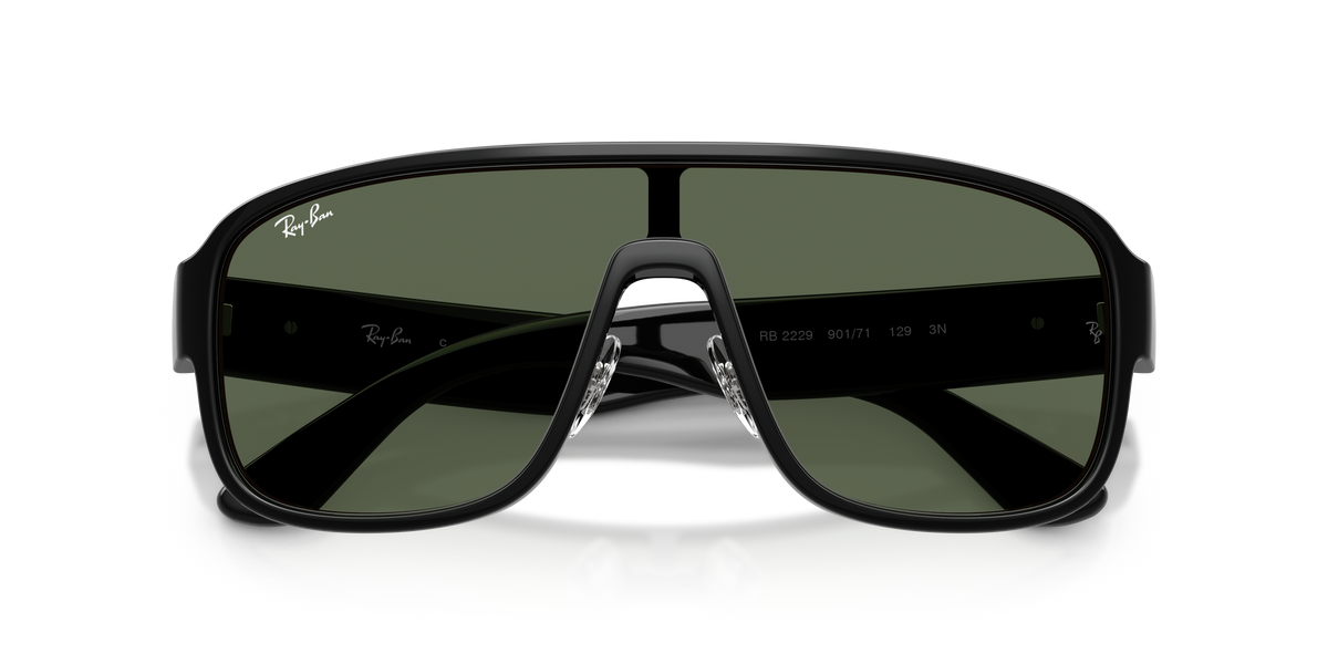 0RB2229 Black close front view image 6 barcode 8056266183959