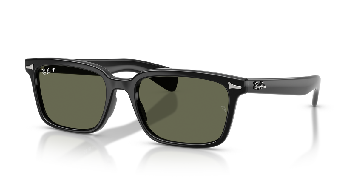 0RB2234 Black / Green Polarized (901/58) three quarter view image 1 barcode 8056262975640
