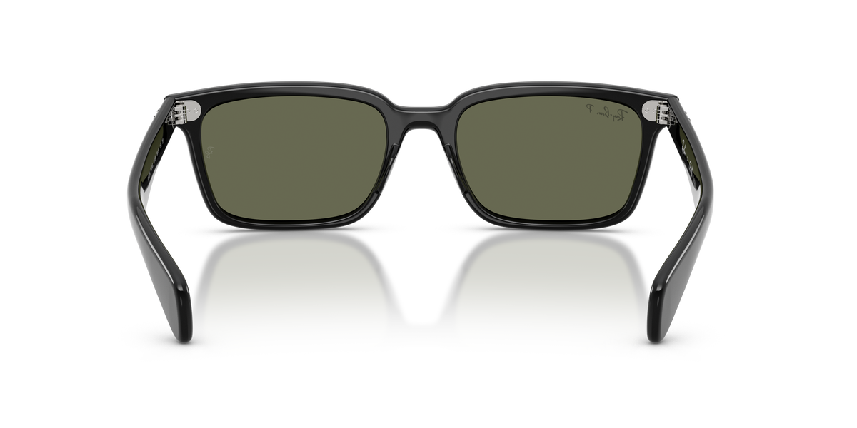 0RB2234 Black / Green Polarized (901/58) rear view image 3 barcode 8056262975657