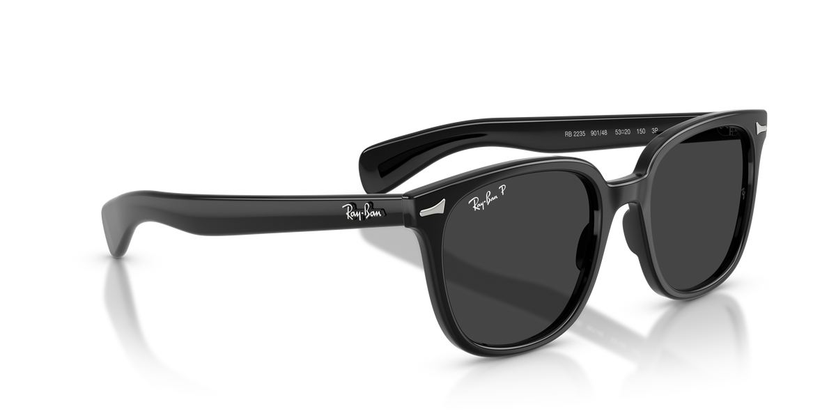 0RB2235 Black / Polarized Black (901/48) alternate view image 4 barcode 8056262976067