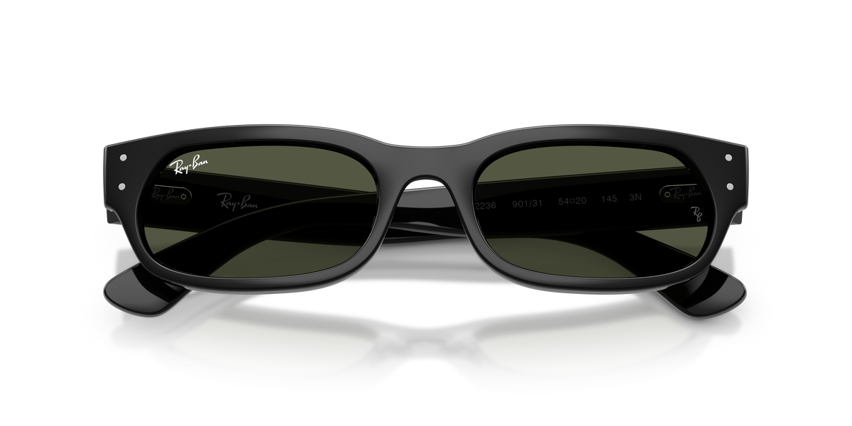 0RB2236 Black close front view image 6 barcode 8056262979129