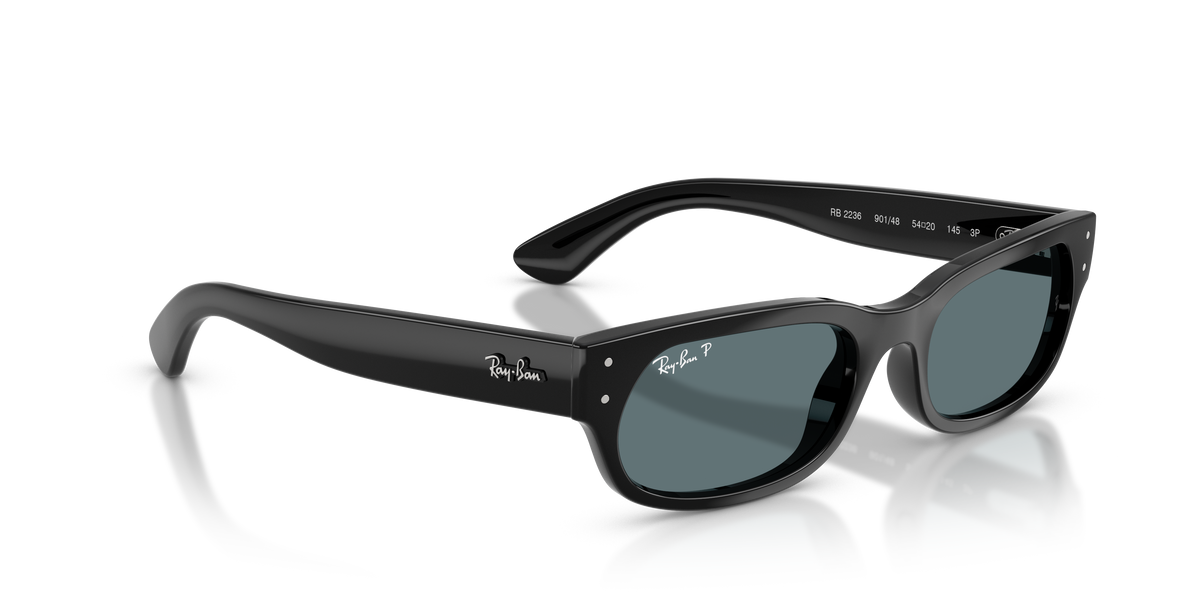 0RB2236 Black / Polarized Black (901/48) alternate view image 4 barcode 8056262979136