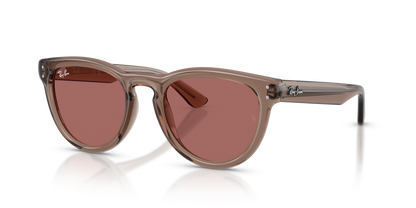 0RB2237 Transparent Light Brown three quarter view image 1 barcode 8056262977378
