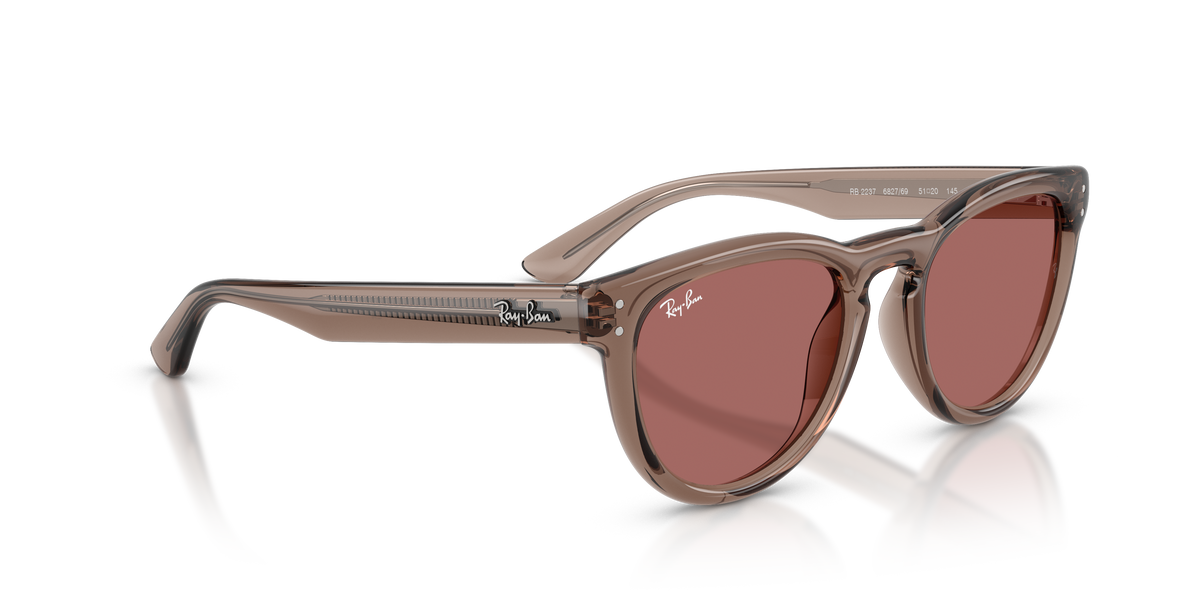 0RB2237 Transparent Light Brown alternate view image 4 barcode 8056262977378