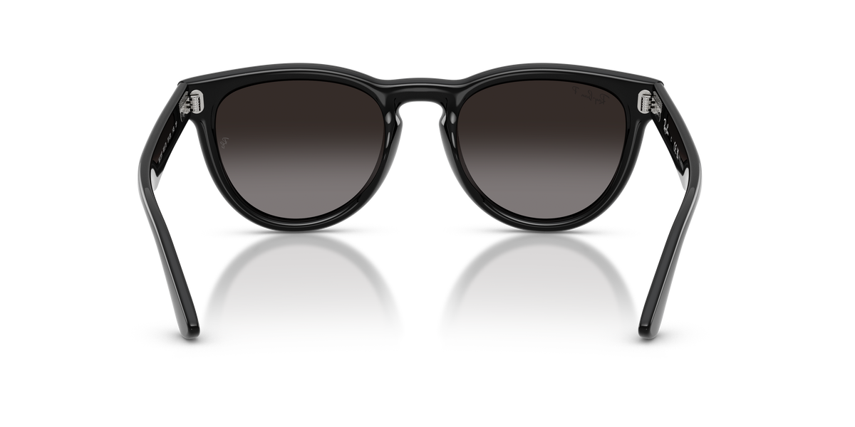 0RB2237 Black / Polarized Light Grey Gradient Grey (901/T3) rear view image 3 barcode 8056262977439