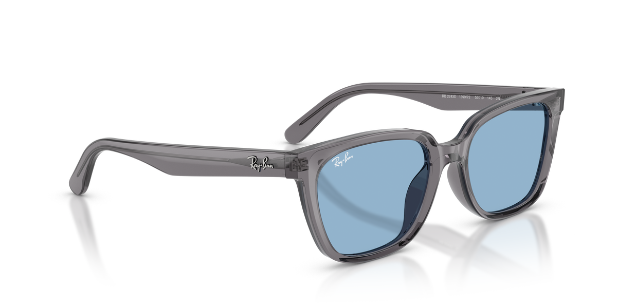 0RB2243D Transparent Grey alternate view image 4 barcode 8056266002250