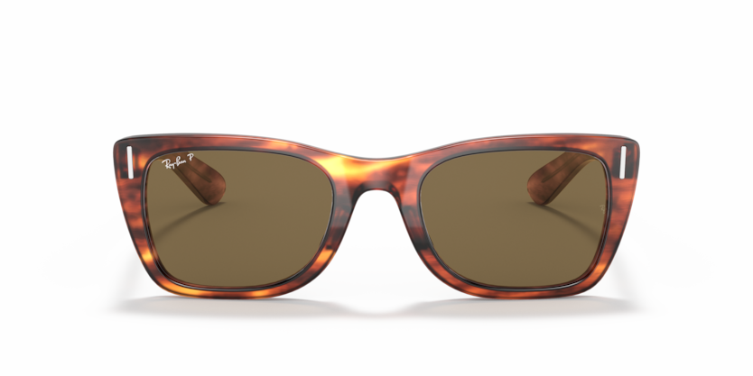 Striped Havana - 0RB2248 8056597242769 Ray-Ban Sunglasses Unisex Rectangle
