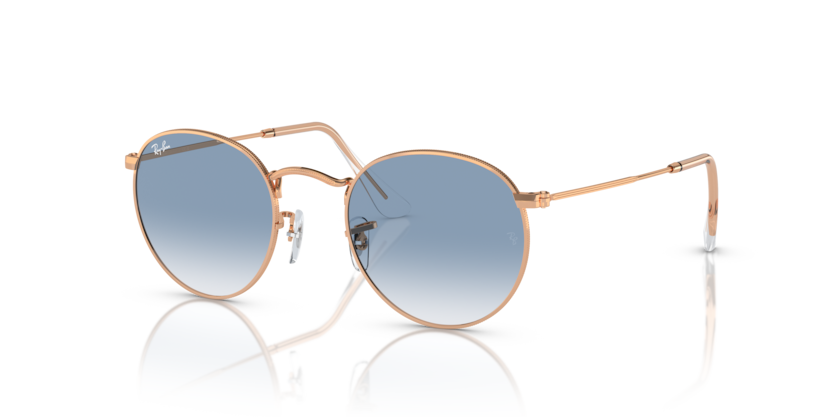 0RB3447 - Ray - Ban - (Rose Gold) Clear & Blue - 47 - 21 - 140 MM - Ardor Eyewear 8056262051702