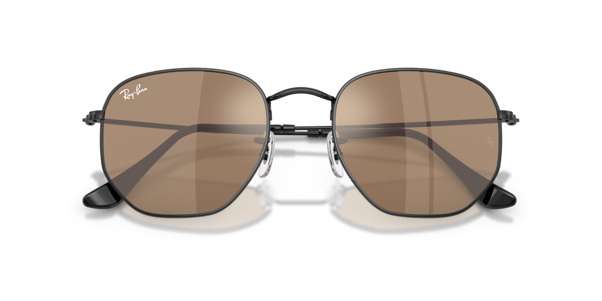 0RB3548N Black / Brown Mirror Bronze (002/93) close front view image 6 barcode 8056262895443