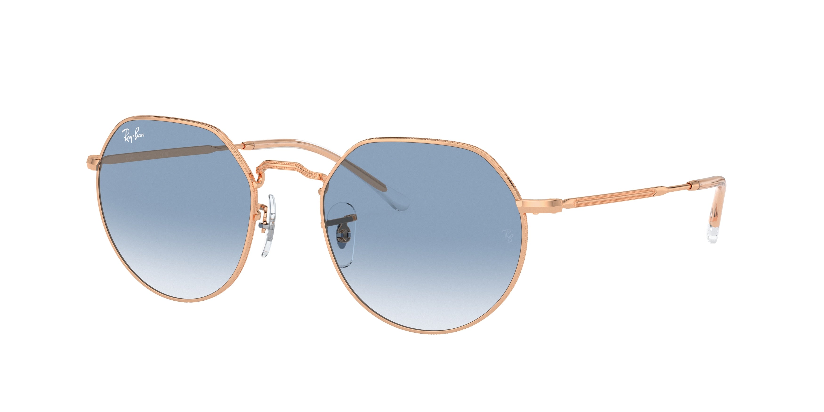 0RB3565 - Ray - Ban - (Rose Gold) Clear & Blue - 51 - 20 - 145 MM - Ardor Eyewear 8056262054949