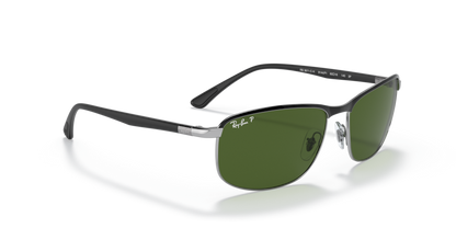 Black On Silver - 0RB3671CH 8056597363303