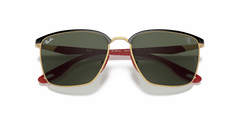 0RB3673M - Ray - Ban - (Black On Gold) Green Classic - 56 - 17 - 140 MM - Ardor Eyewear 8056597382809