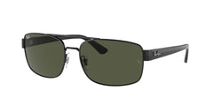 0RB3687 - Ray - Ban - (Black) Green - 61 - 17 - 140 MM - Ardor Eyewear 8056597625944