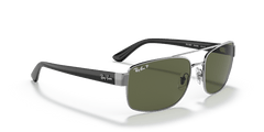 0RB3687 - Ray - Ban - (Gunmetal) Green Polar Polarized - 61 - 17 - 140 MM - Ardor Eyewear 8056597625968