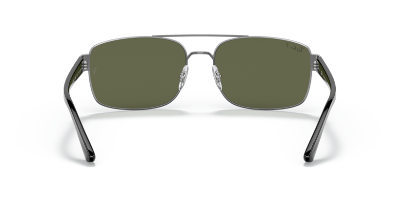 0RB3687 - Ray - Ban - (Gunmetal) Green Polar Polarized - 61 - 17 - 140 MM - Ardor Eyewear 8056597625968