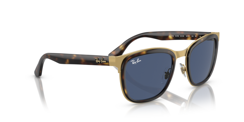 Havana On Gold - 0RB3709 8056597834612 Ray-Ban Sunglasses Unisex Square