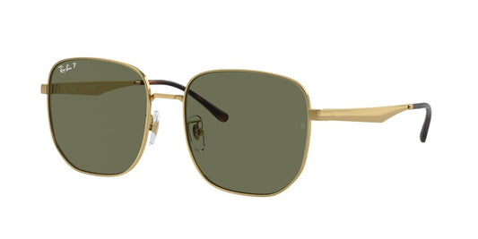 0RB3713D - Ray - Ban - (Arista Gold) Dark Green Polarized - 57 - 18 - 145 MM - Ardor Eyewear 8056597846165