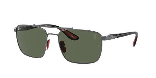 0RB3715M - Ray - Ban - (Gunmetal) Dark Green - 58 - 18 - 145 MM - Ardor Eyewear 8056597852692