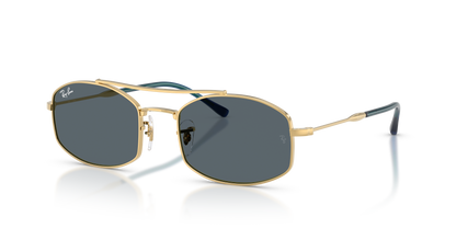 0RB3719 Arista Gold / Blue (9278R5) three quarter view image 1 barcode 8056262672693