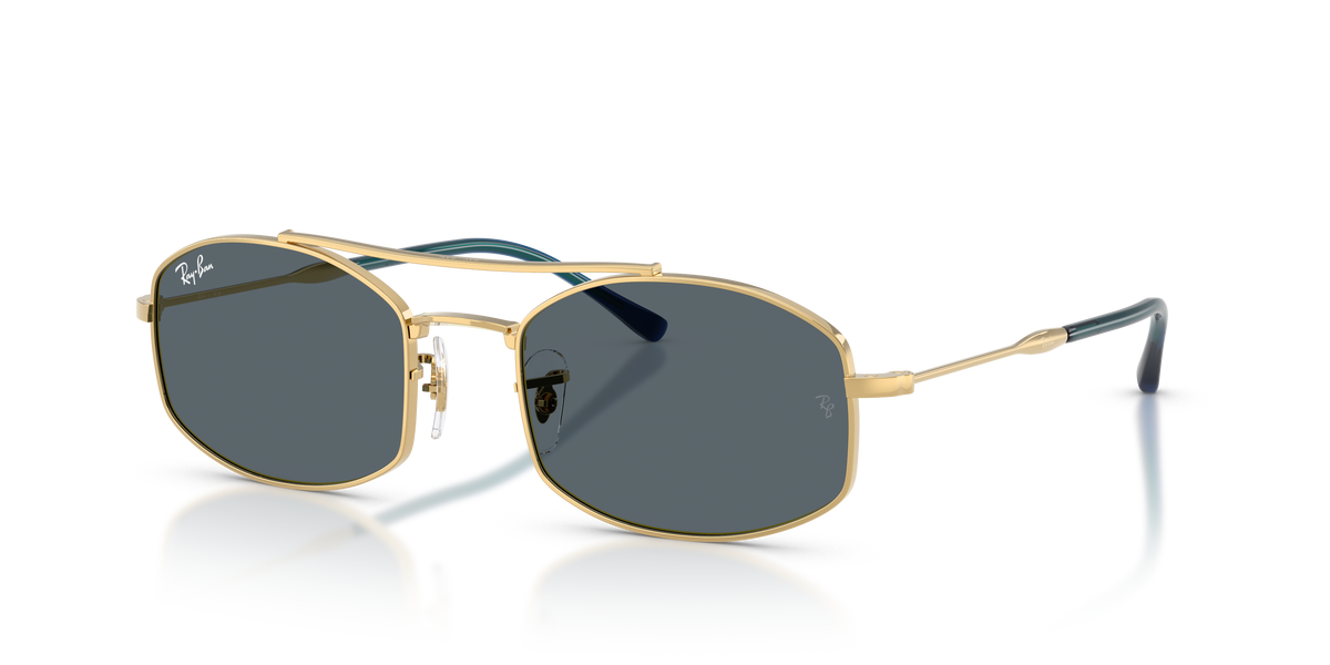 0RB3719 Arista Gold / Blue (9278R5) three quarter view image 1 barcode 8056262672693