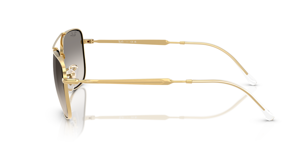 0RB3755 Arista Gold / Clear Gradient Grey (001/32) side view image 2 barcode 8056262866306