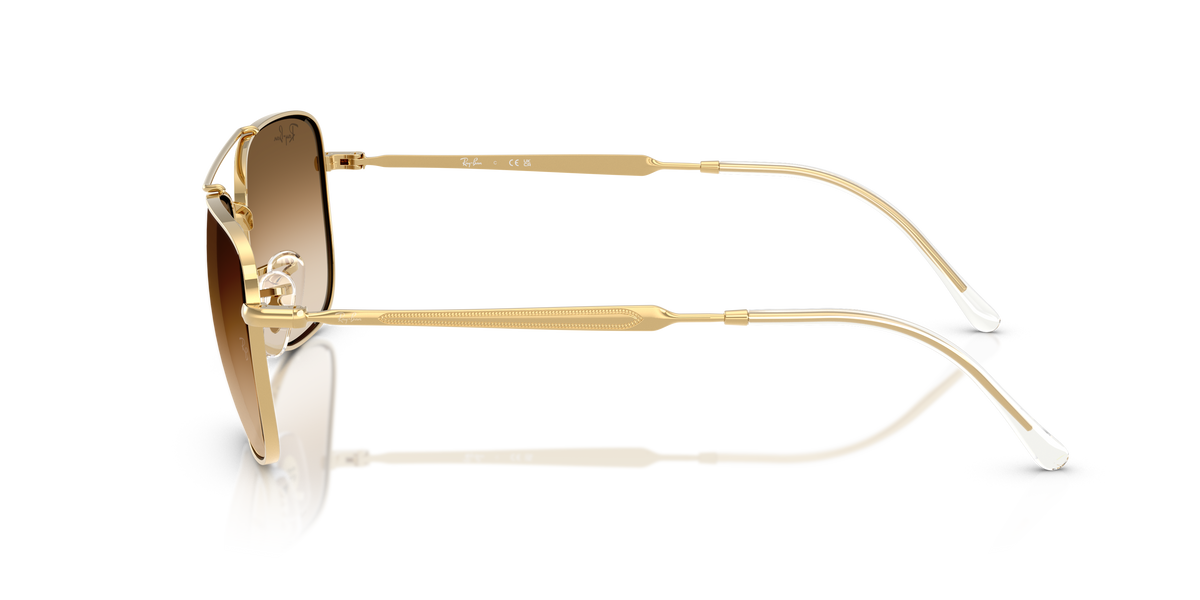 0RB3755 Arista Gold / Clear Gradient Brown (001/51) side view image 2 barcode 8056262866313