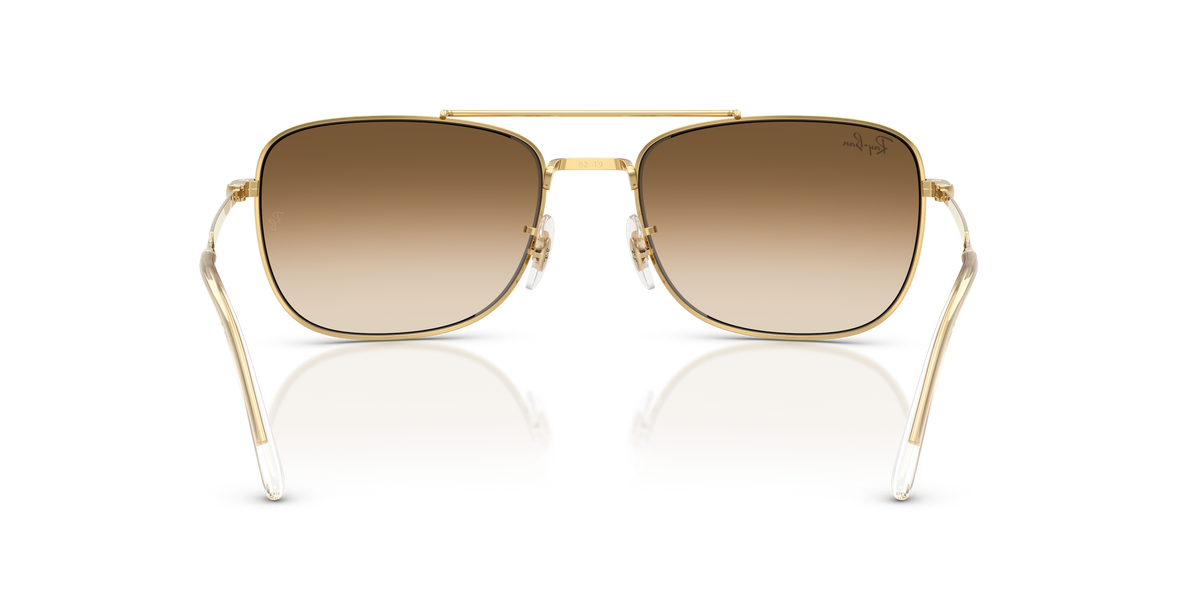 0RB3755 Arista Gold / Clear Gradient Brown (001/51) rear view image 3 barcode 8056262866313