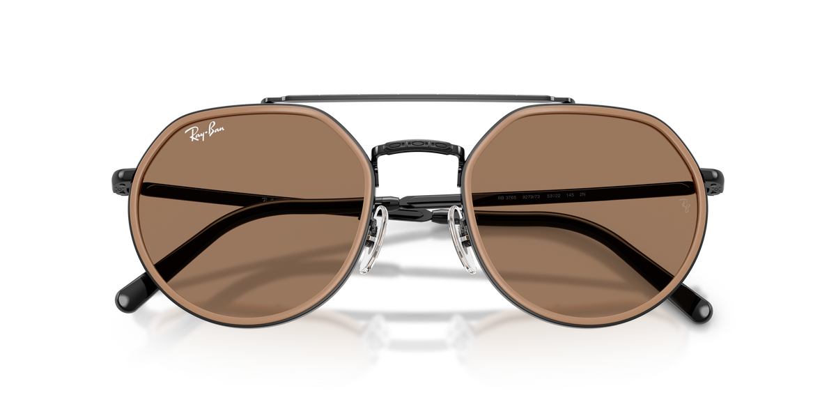 0RB3765 Black / Brown (927973) close front view image 6 barcode 8056262895474