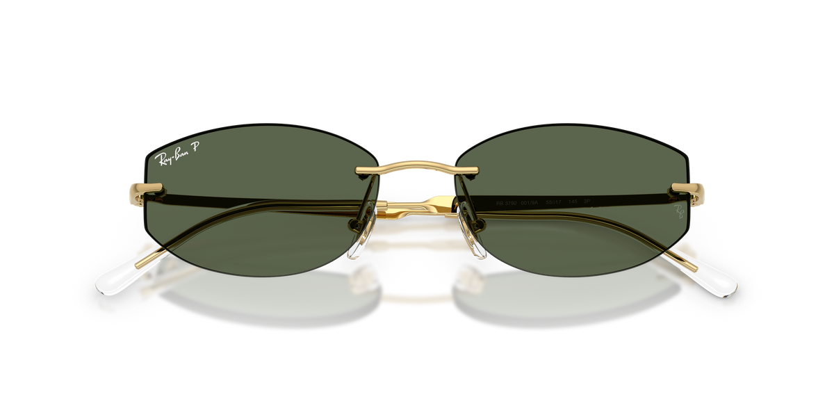 0RB3792 Arista / Dark Green Polarized (001/9A) close front view image 6 barcode 8056262979372