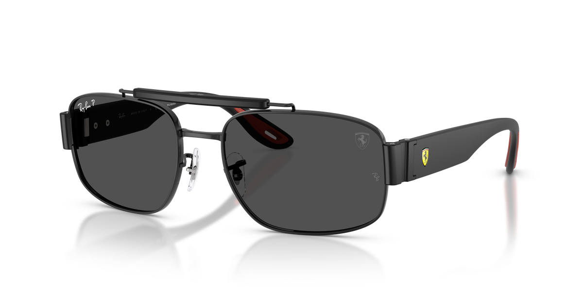 0RB3797M Matte Black three quarter view image 1 barcode 8056266007231