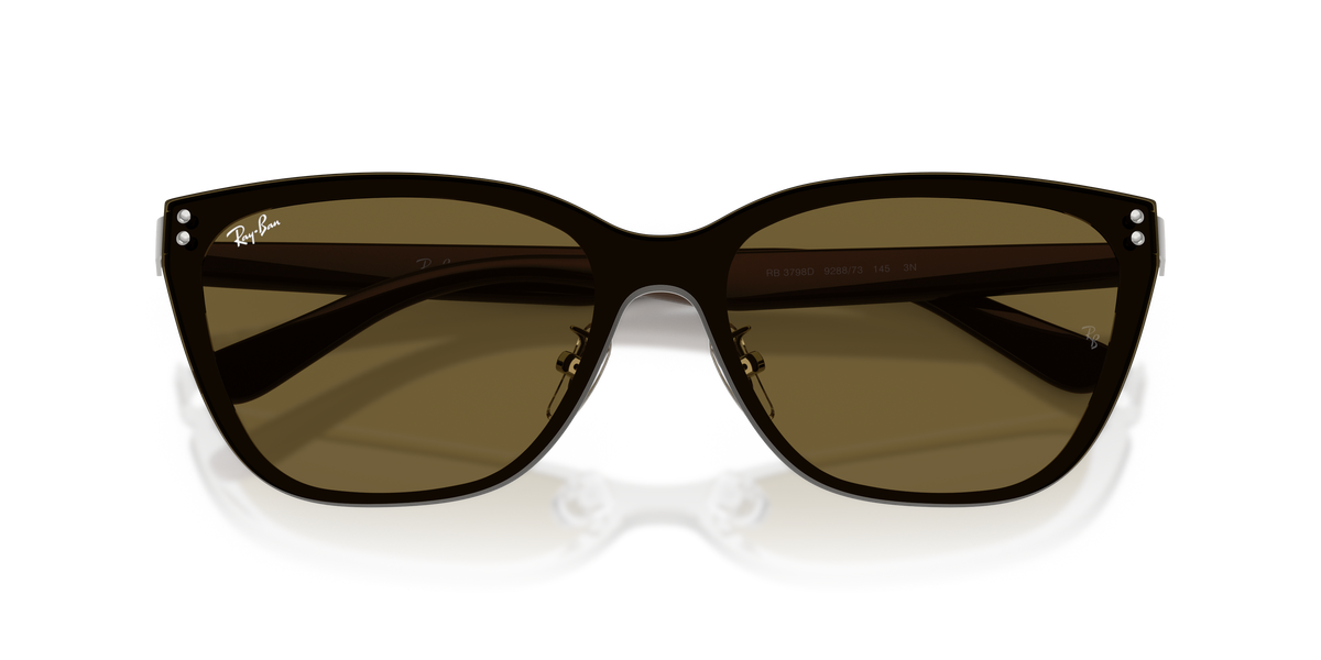 0RB3798D Silver / Dark Brown (928873) close front view image 6 barcode 8056266002342