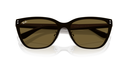 0RB3798D Silver / Dark Brown (928873) close front view image 6 barcode 8056266002342