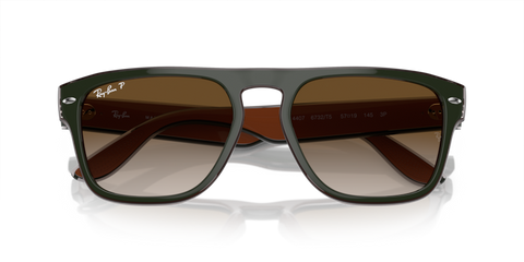 Green & Dark Grey & Transparent Brown - 0RB4407 8056597936354