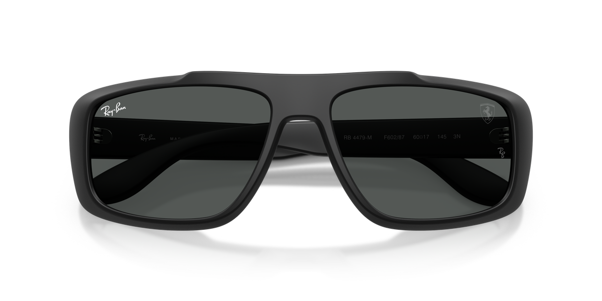 0RB4479M Matte Black close front view image 6 barcode 8056266007170