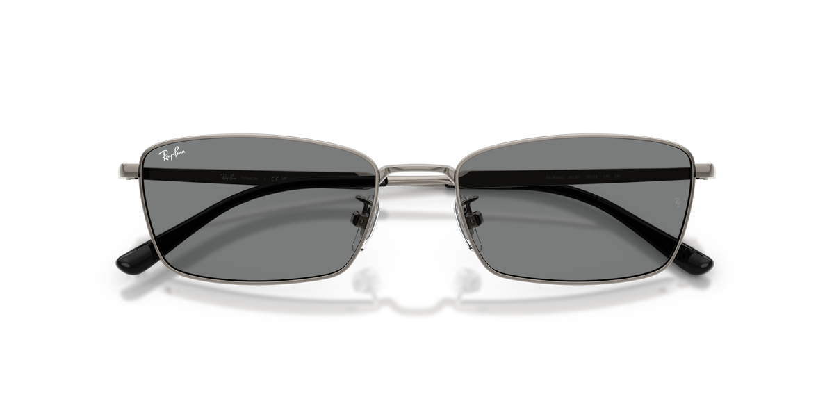 0RB8069D Gunmetal close front view image 6 barcode 8056266002212