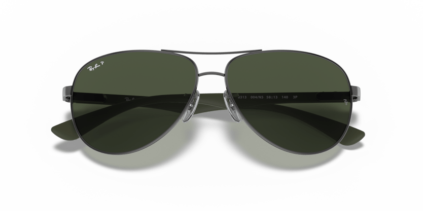 0RB8313 - Ray - Ban - (Gunmetal) G - 15 Green Polarized - 61 - 13 - 140 MM - Ardor Eyewear 8053672006667