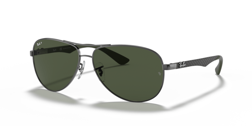 0RB8313 - Ray - Ban - (Gunmetal) G - 15 Green Polarized - 61 - 13 - 140 MM - Ardor Eyewear 8053672006667