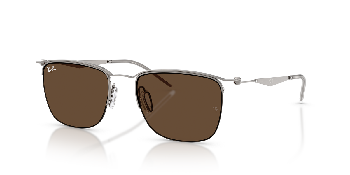 0RB8550 Gunmetal / Dark Brown (928273) three quarter view image 1 barcode 8056262976562