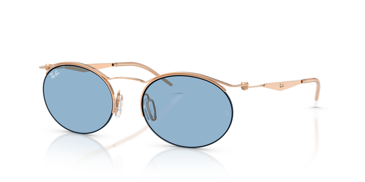 0RB8551 Rosegold three quarter view image 1 barcode 8056262976623