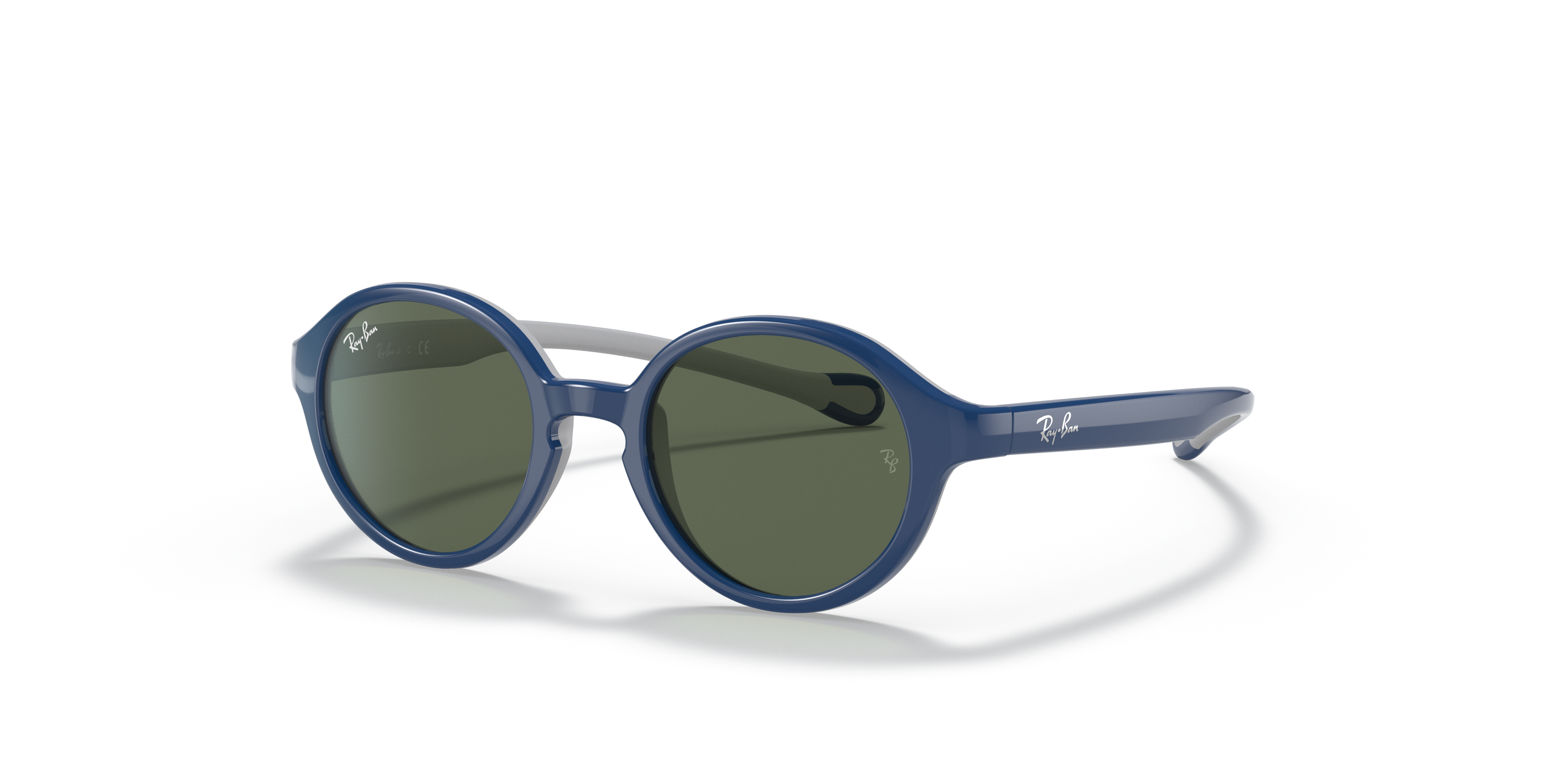 Ray-Ban Junior RJ9075S Blue On Grey (709671) - Dark Green 8056597537834